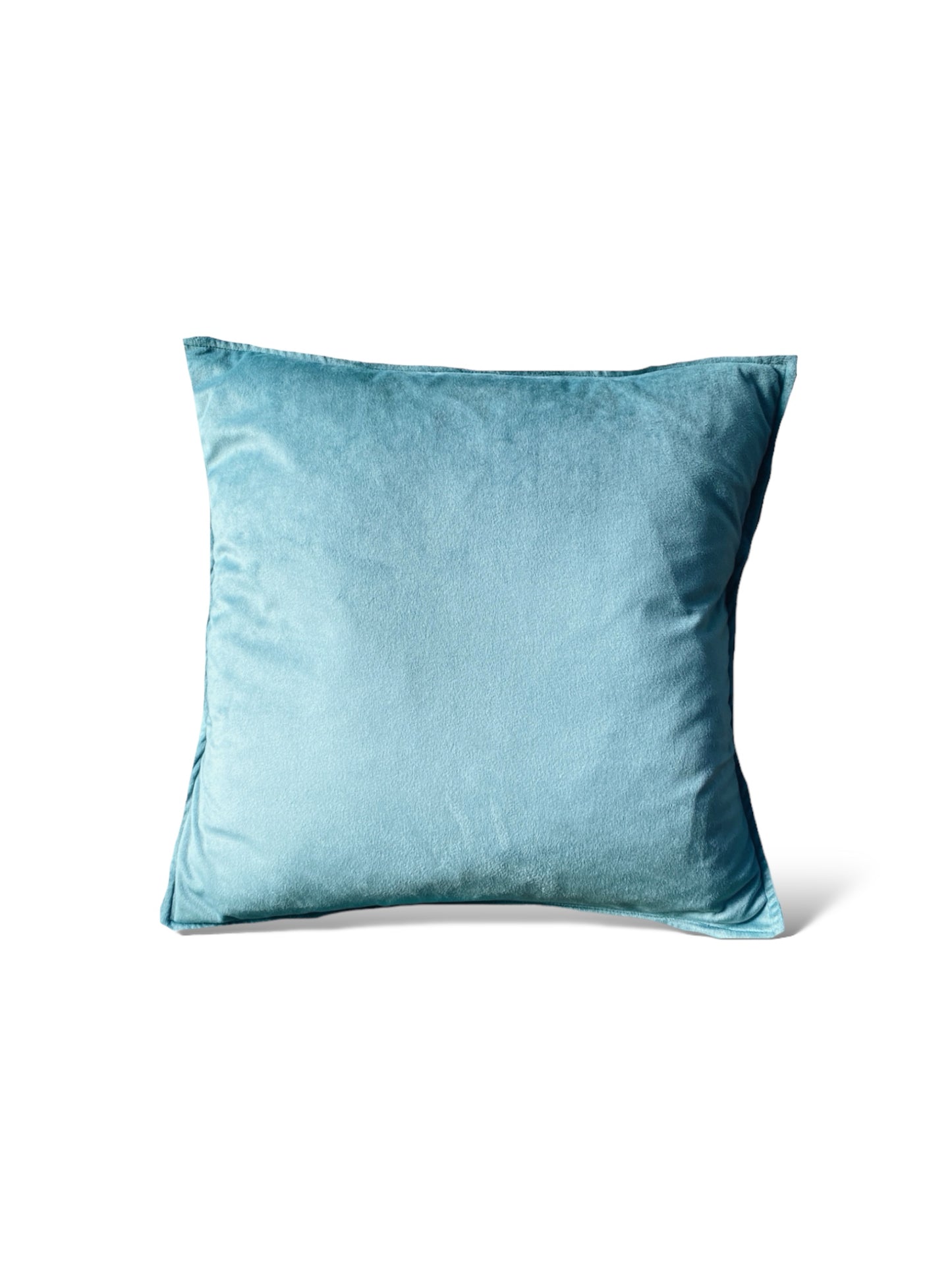 Duck Egg Blue Velvet Cushion