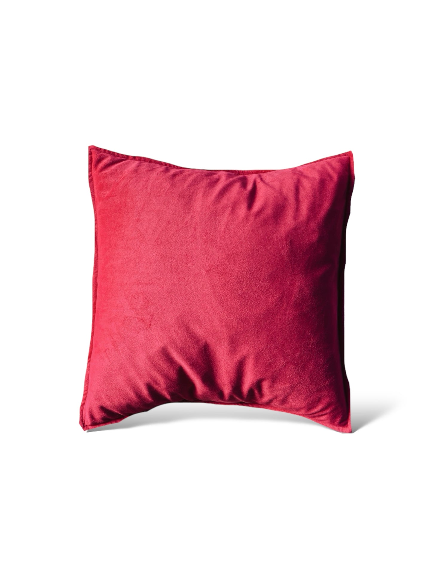 Hot Pink Velvet Cushion