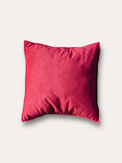 Hot Pink Velvet Cushion