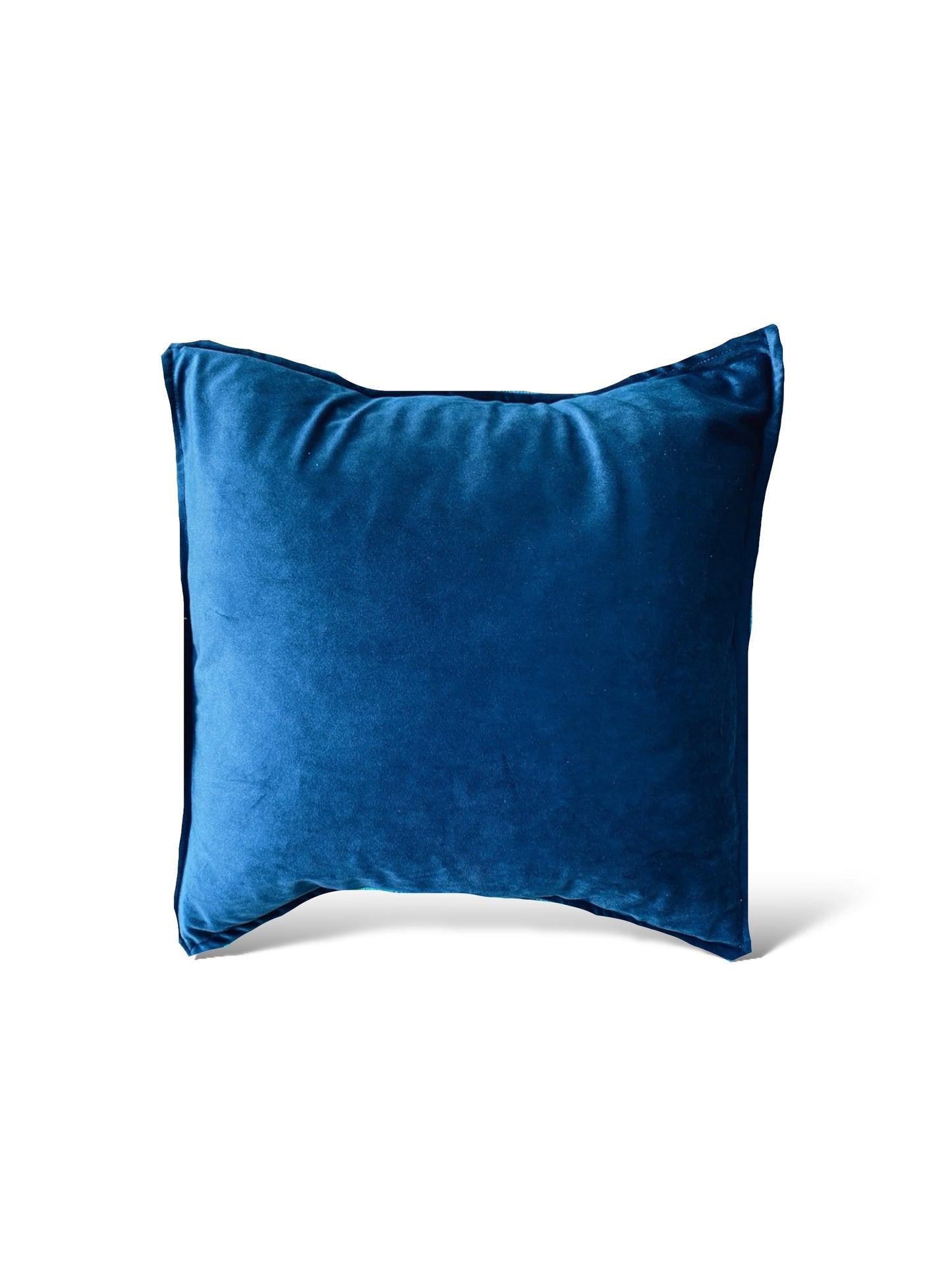 Midnight Blue Velvet Cushion