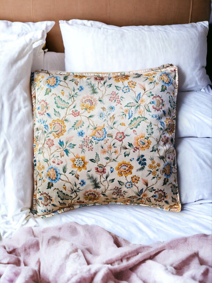 Liberty Fabric Eva Belle Silk Cushion