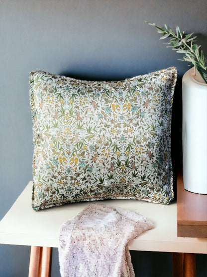 Liberty Fabric Tapestry Silk Cushion