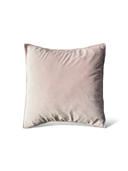 Powder Pink Velvet Cushion